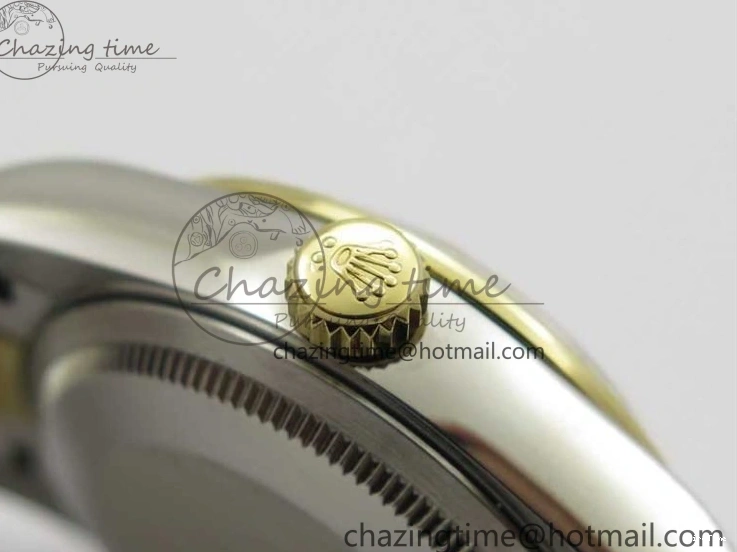 MiroTime 0127 SoftTouch Datejust 31mm 278273 SS YG BP Maker Best Edition Gray Diamonds Dial on SS YG Oyster Bracelet 2715